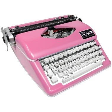 The Oliver Typewriter Company Timeless Manual Typewriter (Pink)