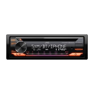 JVC® KD-T920BTS Car In-Dash Unit, Single-DIN CD Receiver with Bluetooth®, Alexa® Built-in, and SiriusXM® Ready