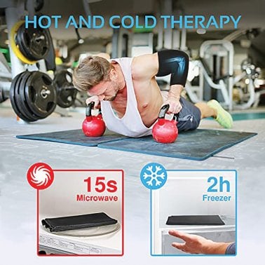 AllSett Health® 360° Hot and Cold Compression Sleeve Wrap (Large)