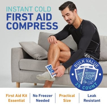 AllSett Health® Instant Disposable Cold Pack (25 Pack)