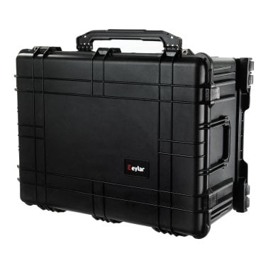 Eylar® SA00007 XXL Waterproof and Shockproof Gear Hard Transport Roller Case with Foam Insert, Black