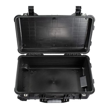 Eylar® 22-In. Carry-on Travel Roller Waterproof Equipment Hard Transport Roller Case with Foam Insert, Black