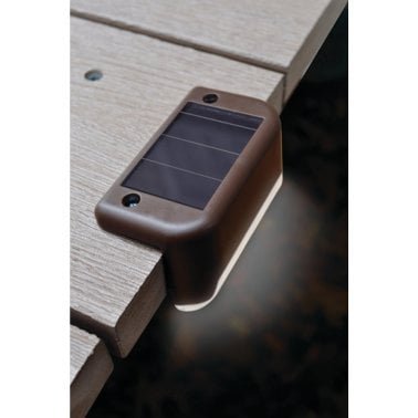MAXSA® Innovations Solar-Powered Deck Lights, 4 pk
