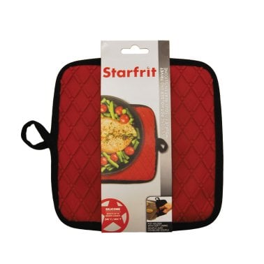 Starfrit® 8" x 8" Silicone/Cotton Pot Holder/Trivet