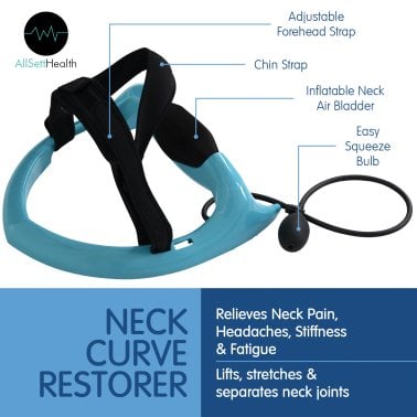 AllSett Health® Neck-Exercising Cervical Spine Hydrator Pump