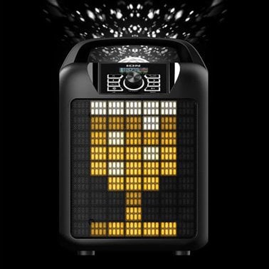 ION® Party Rocker™ Max Mk2 Portable Bluetooth® Speaker with Lights and Microphone, Black