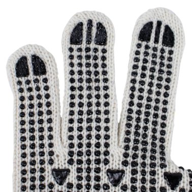 Monster Trucks® Knitted Gloves with PVC Dots, 12 Pairs