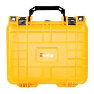 Eylar® SA00022 Small Waterproof and Shockproof Gear and Camera Hard Case with Foam Insert (Yellow)