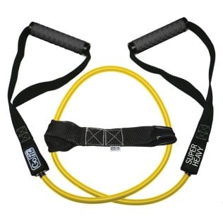 GoFit® Pro-Grade Power Resistance Tube with Handles (Yellow)