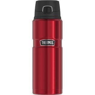 Thermos® 24-Ounce Stainless King™ Vacuum-Insulated Stainless Steel Drink Bottle (Matte Red)