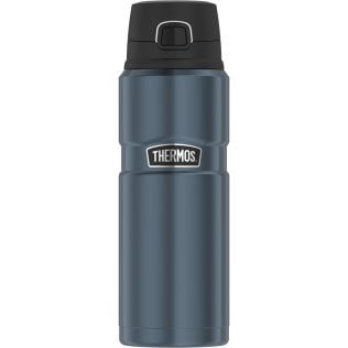 Thermos® 24-Ounce Stainless King™ Vacuum-Insulated Stainless Steel Drink Bottle (Matte Blue)