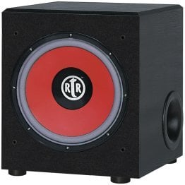 BIC America RtR® Eviction Series RtR-EV1200 12-In. Indoor Front-Firing Powered Subwoofer, 475 Watts