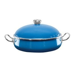 Vita® 5-Qt. Enamel-on-Steel Covered Casserole (Blue)