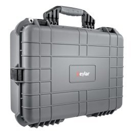 Eylar® SA00002 Large Waterproof and Shockproof Gear Hard Case with Foam Insert (Gray)