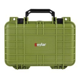 Eylar® SA00010 Compact Waterproof and Shockproof Gear and Camera Hard Case with Foam Insert (Green)