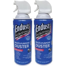 Endust® for Electronics Electronics Duster, 10-Oz., with Bitterant #152 (2 Pack)
