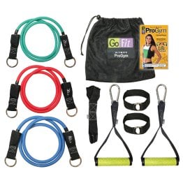 GoFit® Ultimate ProGym Resistance Bands Kit with Training DVD