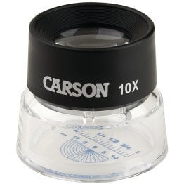CARSON® LumiLoupe™ 10x Magnifier