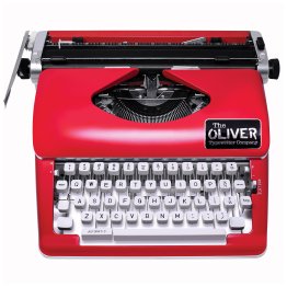 The Oliver Typewriter Company Timeless Manual Typewriter (Red)
