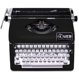 The Oliver Typewriter Company Timeless Manual Typewriter (Black)