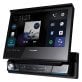 Pioneer® 6.8-In. Car In-Dash Unit, Single-DIN DVD Receiver with Motorized Display, Apple CarPlay®/Android Auto™, Alexa®, and SiriusXM® Ready