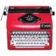 The Oliver Typewriter Company Timeless Manual Typewriter (Red)