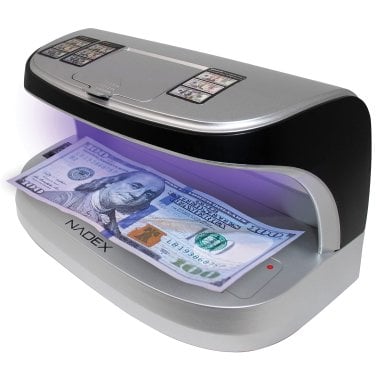 Nadex Coins™ V27 Desktop UV Counterfeit Detector with Micro Print Magnifier