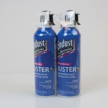 Endust® for Electronics 3.5-Oz. Nonflammable Electronics Duster with Bitterant, 2 Count