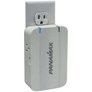 Panamax® MAX® Multipurpose Plug-in Surge Protector, 2 Outlets, White