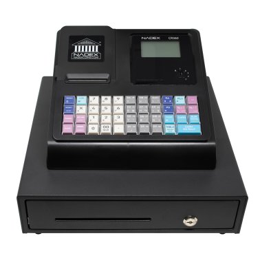 Nadex Coins™ CR360 Thermal-Print Electronic Cash Register (Black)