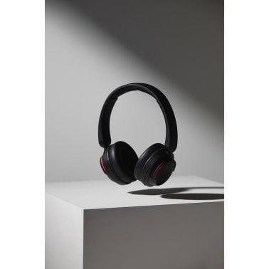 Phiaton® BonoBeats Lite Bluetooth® On-Ear Headphones with Microphone, Digital Hybrid Active Noise Canceling, PPU-BN0300 (Black)
