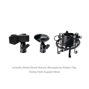 Pyle® Universal Table Clamp Pro Boom Shock Microphone Mount