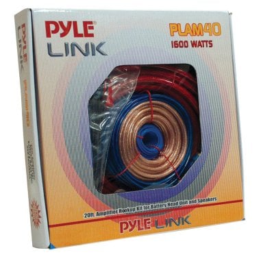 Pyle® 4-Gauge 1,600 Watt Amp Installation Kit