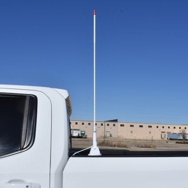 Tram® Marine CB 3-Foot Fiberglass Antenna with RG58 Cable and PL-259 Connector