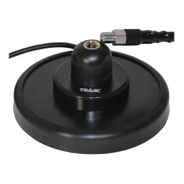 Tram® 3-M-B-HC 1,500-Watt 26-MHz to 29-MHz 3-Ft. Black Fiberglass Whip CB AM/FM/SSB Magnet-Mount Antenna Kit