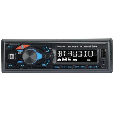 Dual® Single-DIN In-Dash All-Digital Media Receiver with Bluetooth®