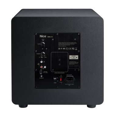 SpeakerCraft® 250-Watt-Continuous-Power 10-In. Subwoofer, with Dual 10-In. Passive Woofers, SDSi-10