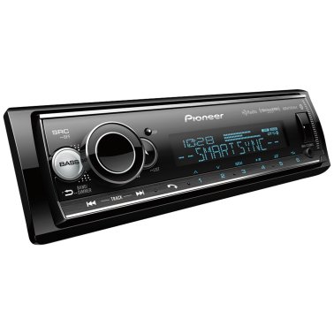 Pioneer® Single-DIN In-Dash Digital Media Receiver with Bluetooth®, HD Radio™, and SiriusXM® Ready