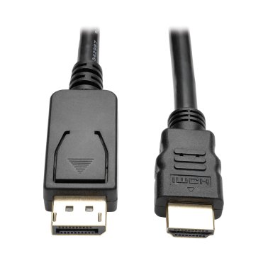Tripp Lite® by Eaton® DisplayPort™ 1.2 with Latches to HDMI® M/M Adapter Cable, 4K, 6-Ft.