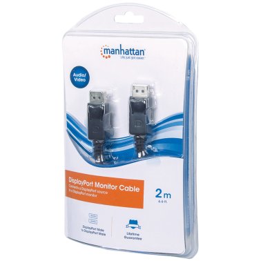 Manhattan® DisplayPort™ Monitor Cable, 6.6ft