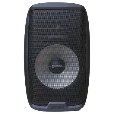 Gemini® AS Series Bluetooth® Multi-LED Portable PA Speaker Kit with Stand and Wired Microphone, Black, AS-2115BT-LT-PK