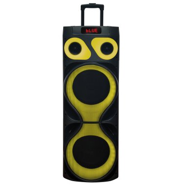 IQ Sound® Pro DJ Bluetooth® Portable Party System, True Wireless, with Lights, Wireless Microphone, and Remote, IQ-6812DJBT