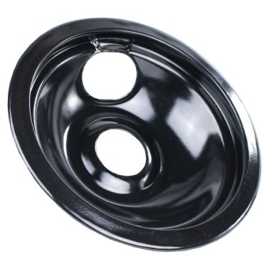 Certified Appliance Accessories® Black Porcelain Style A 2 Large 8" & 2 Small 6" Replacement Drip Bowls for Whirlpool®, Kenmore® & Maytag® Ranges