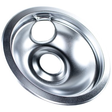 Certified Appliance Accessories® Chrome Style A 2 Large 8" & 2 Small 6" Replacement Drip Bowls for Whirlpool®, Kenmore®, Frigidaire® & Maytag® Ranges