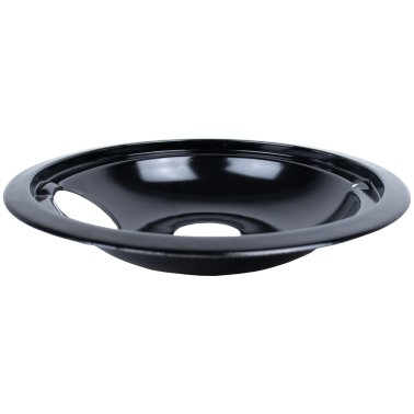 Certified Appliance Accessories® Black Porcelain Style B 2 Large 8" & 2 Small 6" Replacement Drip Bowls for GE® & Hotpoint® Electric Ranges