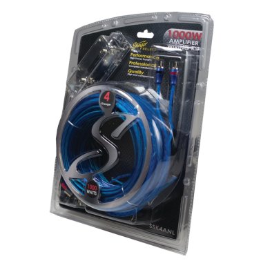 Stinger® Select Series 4-Gauge Amp Wiring Kit with Ultra-Flexible Copper-Clad Aluminum Cables
