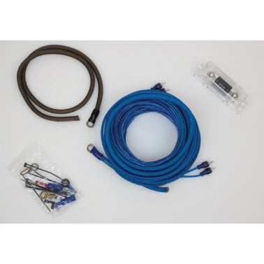 Stinger® Select Series 8-Gauge 600-Watt Amp Wiring Kit with Ultra-Flexible Copper-Clad Aluminum Cables