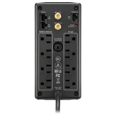 APC® Back-UPS Pro® 510-Watt 8-Outlet Compact Battery Back-Up and Surge Protector