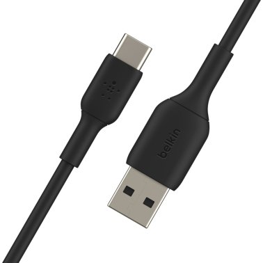 Belkin® 6.6-Foot BOOST UP CHARGE™ USB-C® to USB-A Cable (Black)