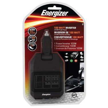 Energizer® 100-Watt Ultracompact Power Inverter